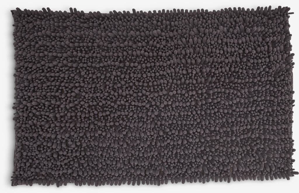 Bath mat ROSVIK 50x80cm chenille anthracite