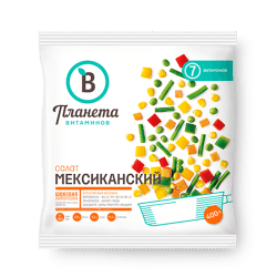 Բանջ․խառն․ «Պլանետա վիտամինով» Մեքս․աղց․400գր