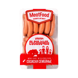 Sausage vienna "Meat Food" (natural gut) kg - Image 2