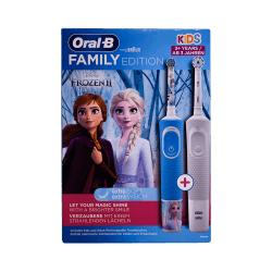 Зуб.щетка эл. дет. Oral-B Frozen Fam.2шт
