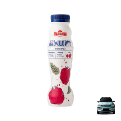 Ըմպելի յոգուրտ «Մարիաննա» ելակ 1.5% 270գր - Image 2